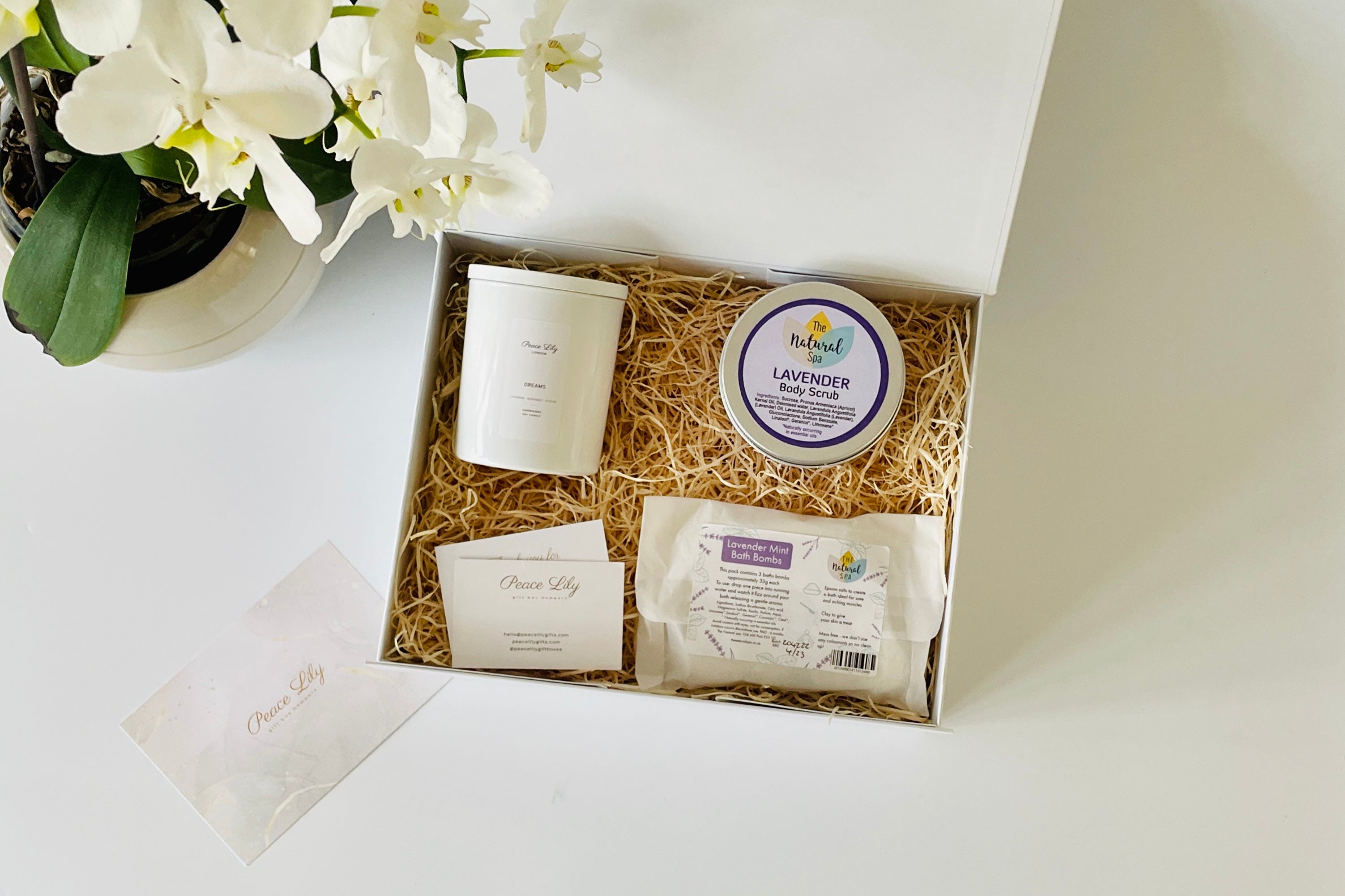 Floral Gift Box, All Long Lasting Premium Bath and Body Products. Great  Gift 