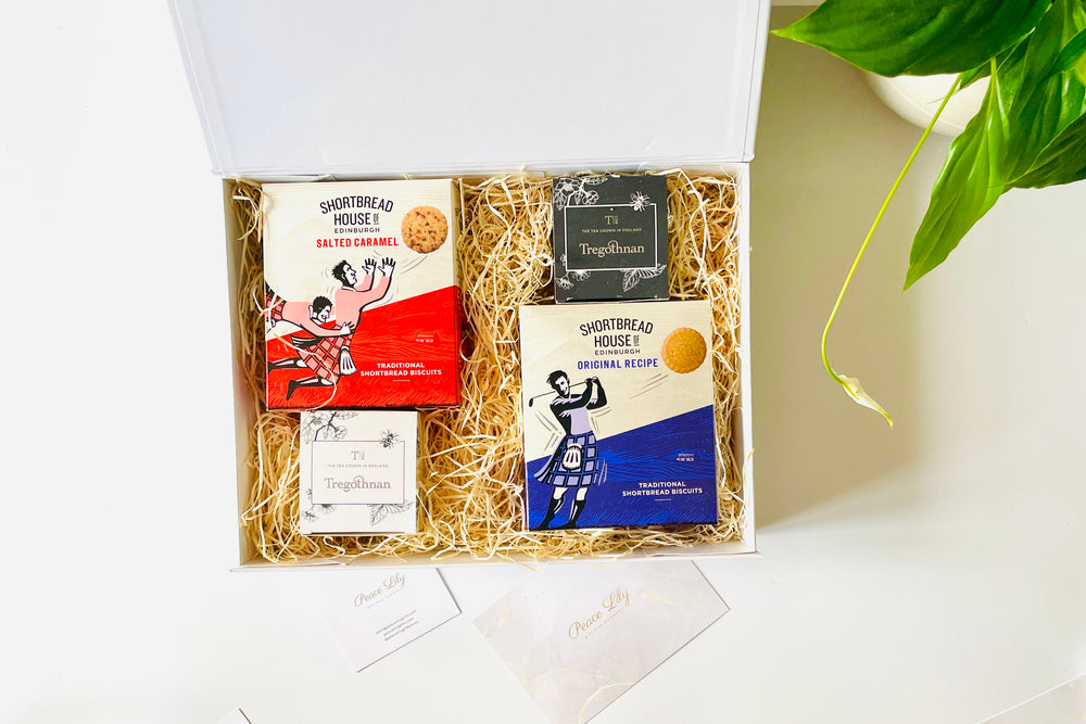 Shortbread Biscuits and British Teas Gift Set