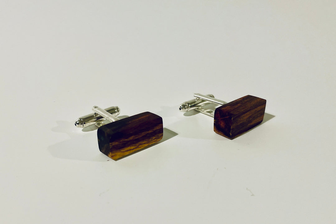 Handcrafted Bristol Wooden Cufflinks