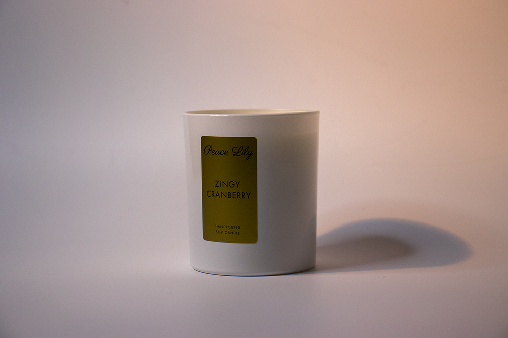 Zingy Cranberry Scented Candle 30cl