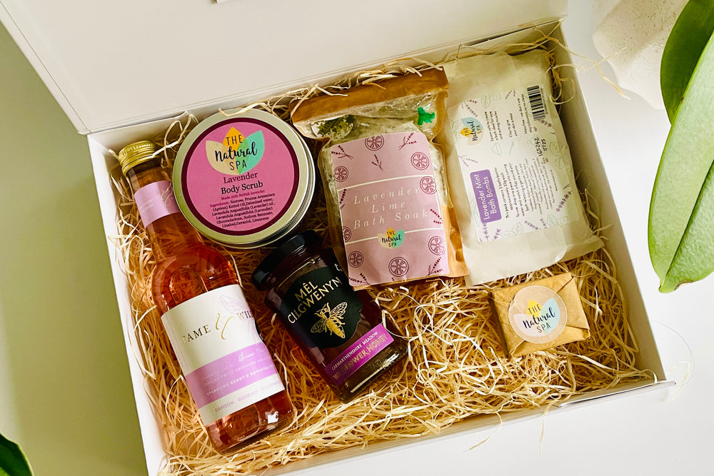 Lavender and Wild Spa Pamper Hamper Gift